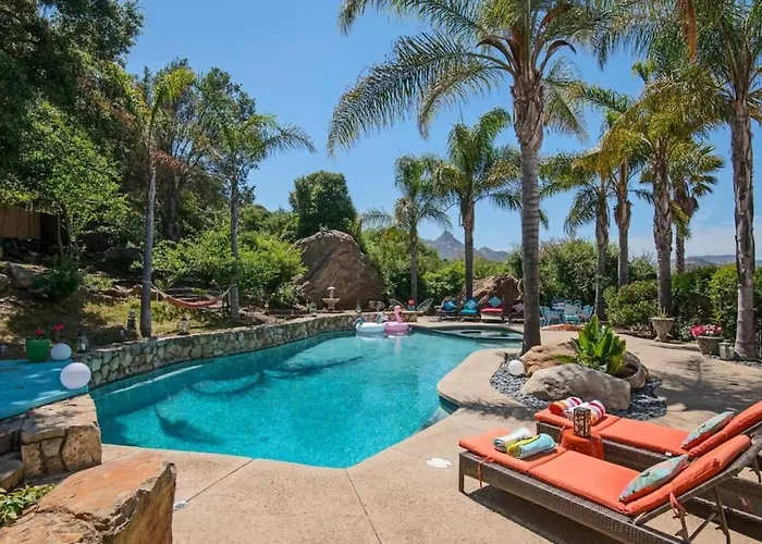 Boho Chic Malibu Retreat Estate Salt Pool Yoga